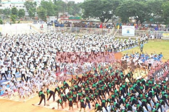 Union HRD Ministry to establish Yoga Dept in Six Central Universities : HRD Minister asks UGC to consider Yogic Sciences for NET : Manipur University to offer Yoga course in North East Union HRD Ministry to establish Yoga Dept in Six Central Universities : HRD Minister asks UGC to consider Yogic Sciences for NET : Manipur University to offer Yoga course in North East